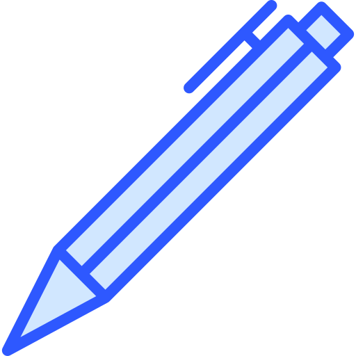bolígrafo Generic Blue icono