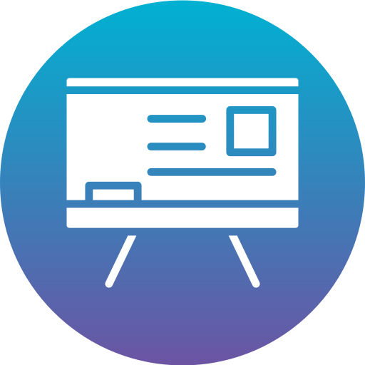 enseignement Generic Flat Gradient Icône
