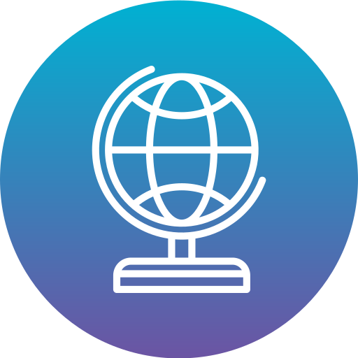 geografia Generic Flat Gradient icona