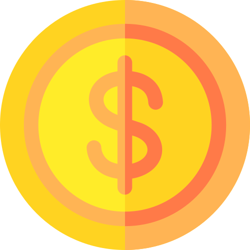 コイン Basic Rounded Flat icon