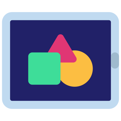 software de diseño gráfico Juicy Fish Flat icono