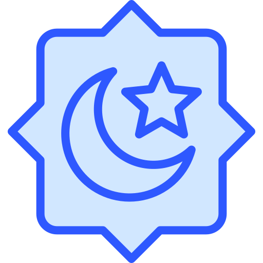 muslim Generic Blue icon