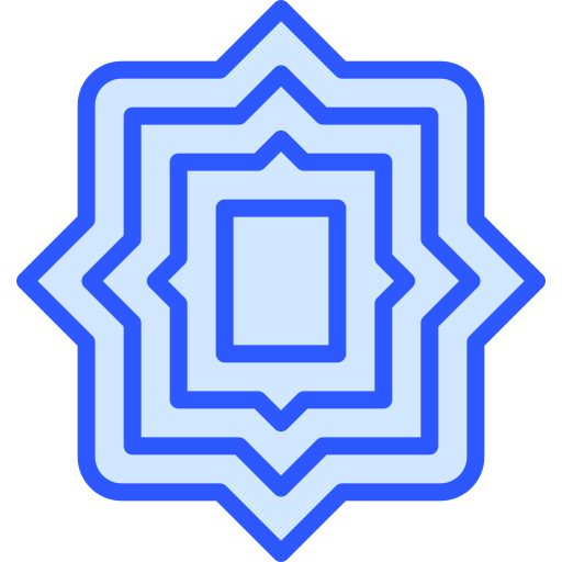 Muslim Generic Blue icon