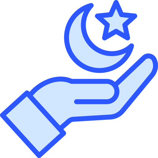 이슬람교 Generic Blue icon