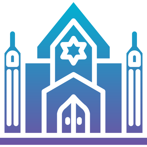 Synagogue Generic Flat Gradient icon