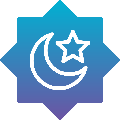muzułmański Generic Flat Gradient ikona