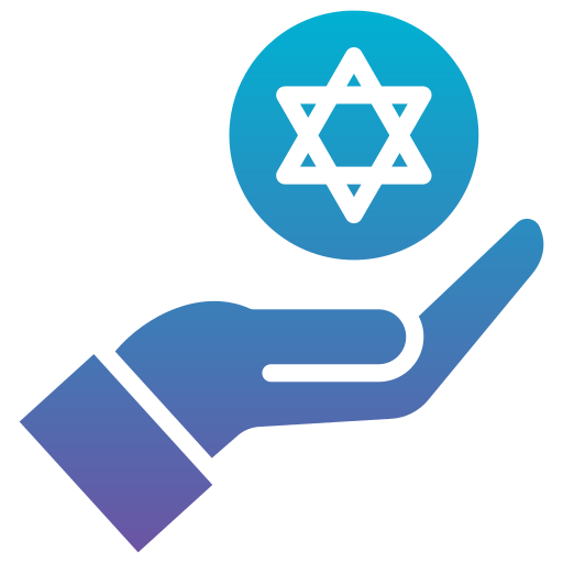 żydowski Generic Flat Gradient ikona