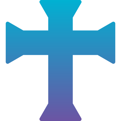 christian Generic Flat Gradient icon