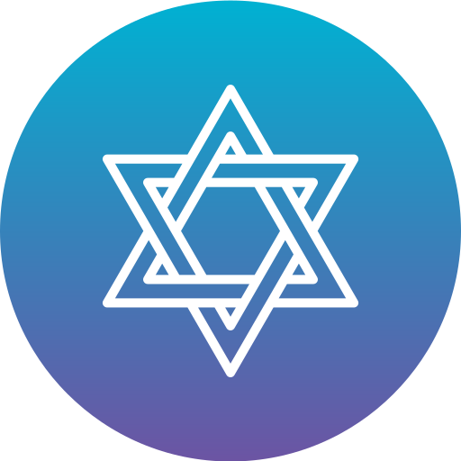 judío Generic Flat Gradient icono