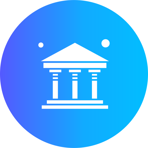 은행 Generic Flat Gradient icon