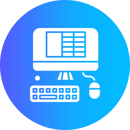 computer Generic Flat Gradient icon