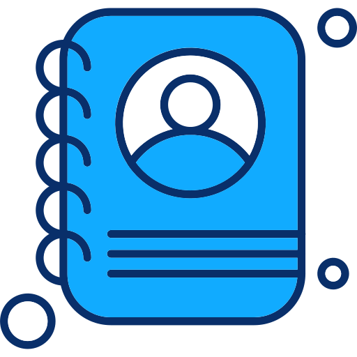 Notebook Generic Blue icon