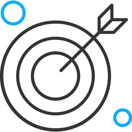 Target Generic Outline Color icon