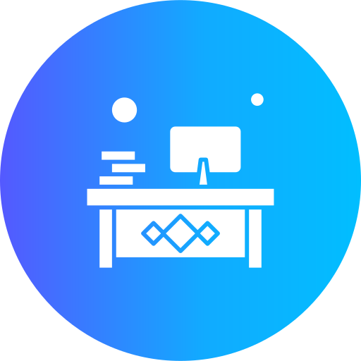 Workplace Generic Flat Gradient icon