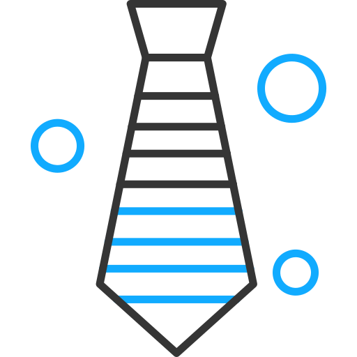 krawat Generic Outline Color ikona