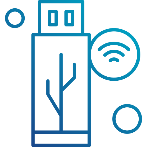 usb Generic Gradient icon