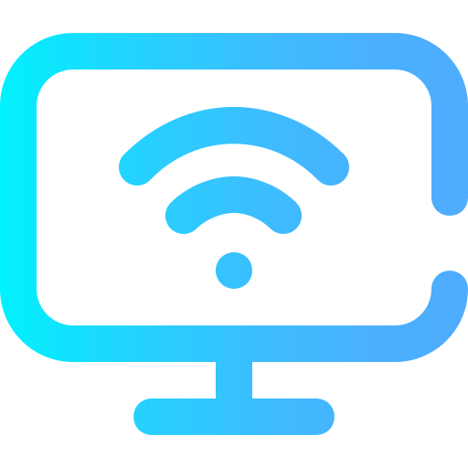 wi-fi Super Basic Omission Gradient icon