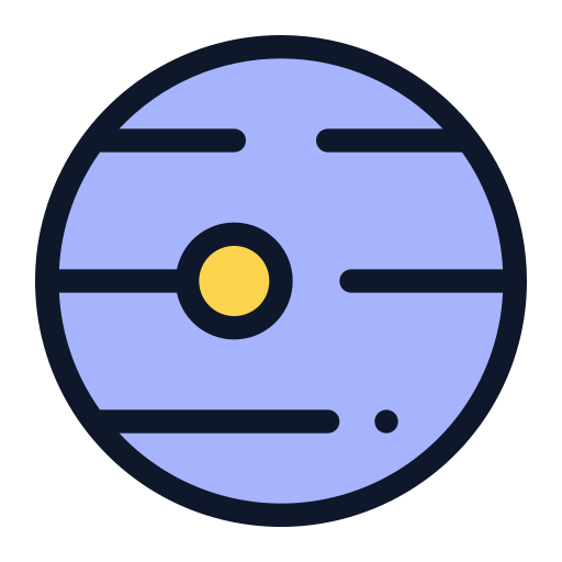 planeta Generic Outline Color ikona