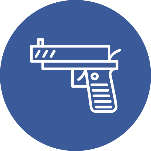 pistola Generic Flat icona