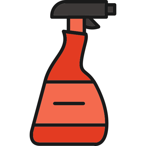 aerosol de limpieza Generic Outline Color icono