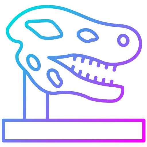 恐竜 Generic Gradient icon