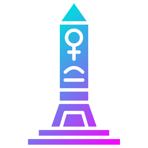 obelisco Generic Flat Gradient icona