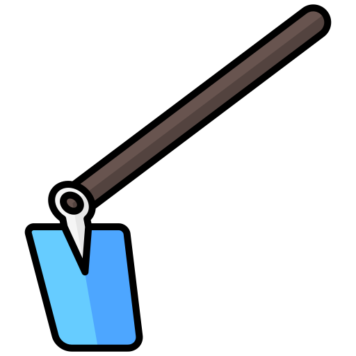 Hoe Generic Outline Color icon