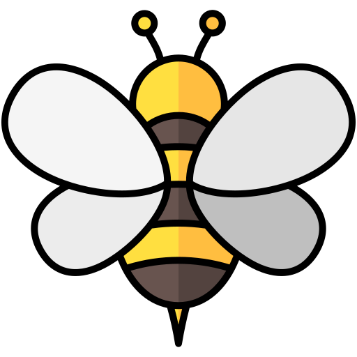 abelha Generic Outline Color Ícone