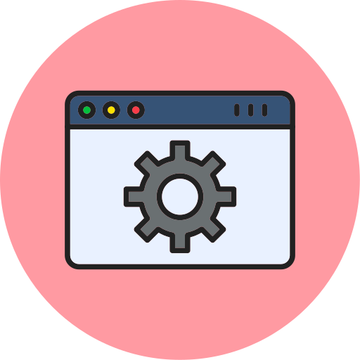 ウェブページ Generic Outline Color icon