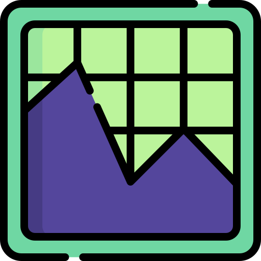 graph Special Lineal color icon