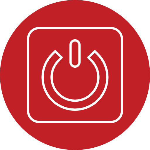 Power button Generic Circular icon