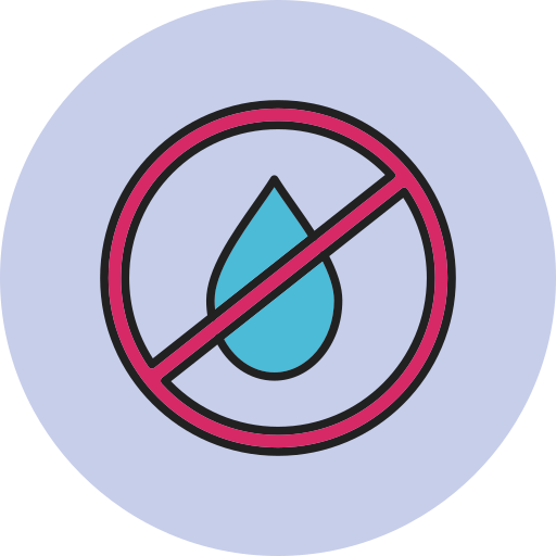 no hay agua Generic Circular icono