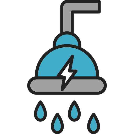 Power shower Generic Outline Color icon