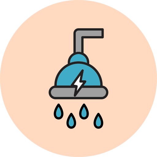 ducha energetica Generic Circular icono