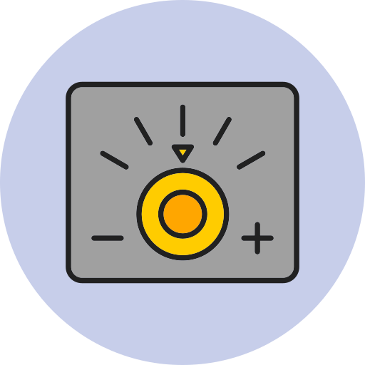 regulador de intensidad Generic Circular icono