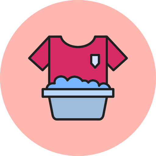 het wassen van kleding Generic Circular icoon