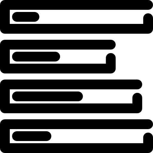 gráfico de barras Voysla Lineal icono