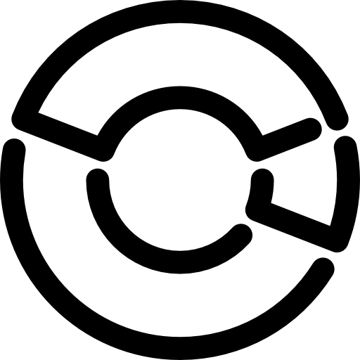 円グラフ Voysla Lineal icon
