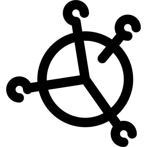 gráfico circular Voysla Lineal icono