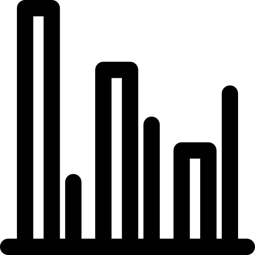 Bar chart Voysla Lineal icon