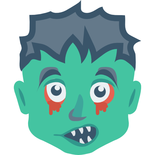 Zombie Generic Flat icon