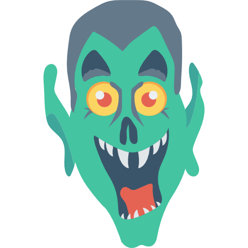 zombie Generic Flat icoon