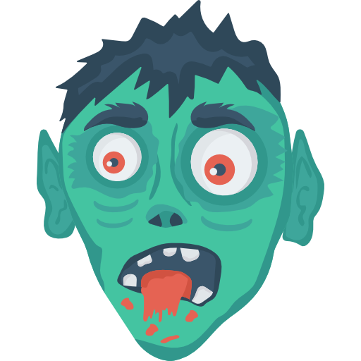 zombie Generic Flat icona