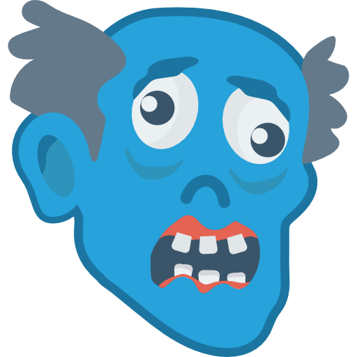 zombie Generic Flat icoon