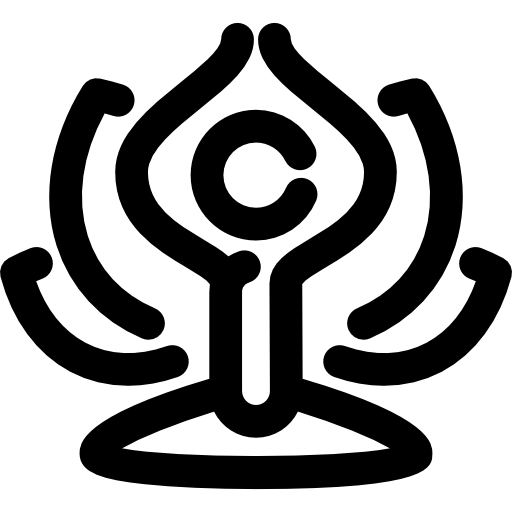 pozycja lotosu Voysla Lineal ikona