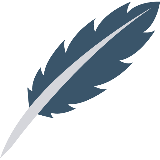 Feather Dinosoft Flat icon