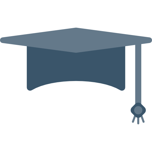 Graduation Dinosoft Flat icon