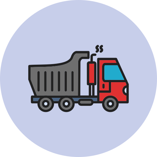 afvalwagen Generic Circular icoon