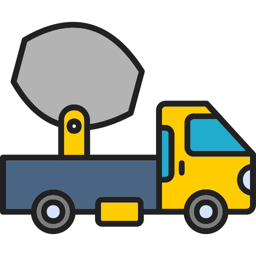 Cement mixer Generic Outline Color icon