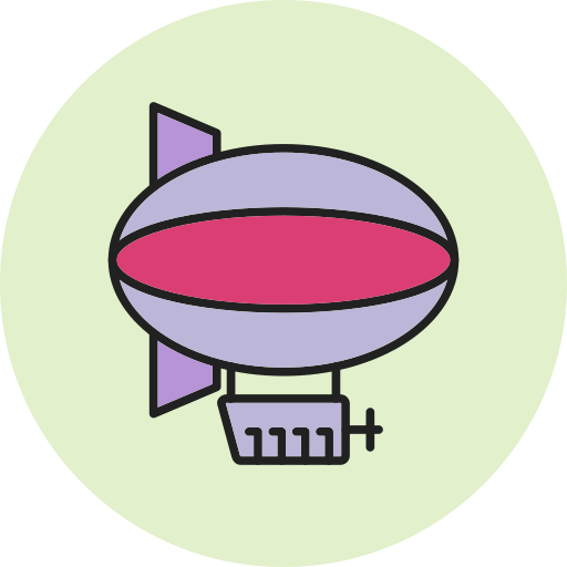 Blimp Generic Circular icon